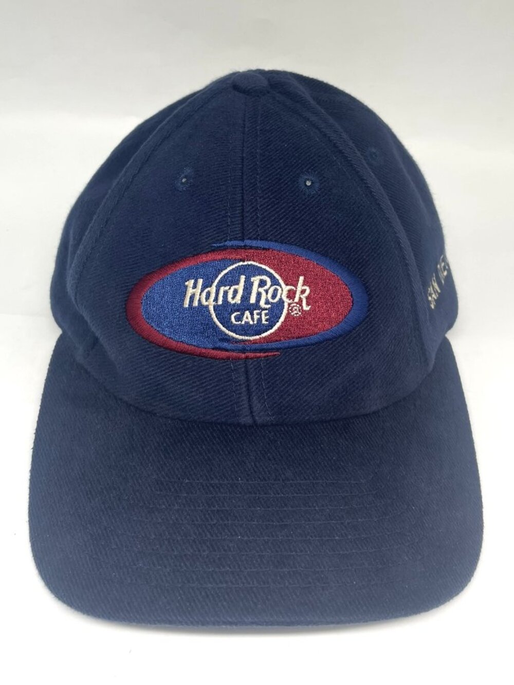 Hard Rock Cafe San Diego Navy Blue Strapback Hat Adjustable Baseball Cap OSFA